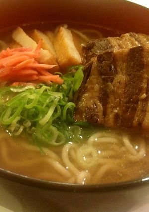 豚のゆで汁☆中華麺で絶品沖縄そば簡単再現-レシピのメイン写真