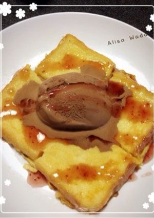 ガスト風?いちごフレンチトースト♡-レシピのメイン写真