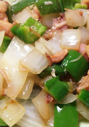 ずぼらレシピ 鶏とピーマンの中華風炒め-レシピのメイン写真