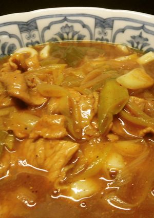 スパイシーなカレーうどん♪-レシピのメイン写真