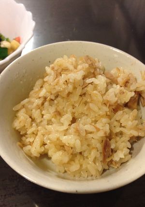 なめたけとツナで☆絶品炊き込みご飯-レシピのメイン写真