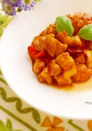 ホエイをたっぷり！鶏胸肉の中華炒め-レシピのメイン写真