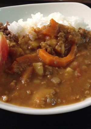 なかぼう風トマトと挽肉のカレー-レシピのメイン写真
