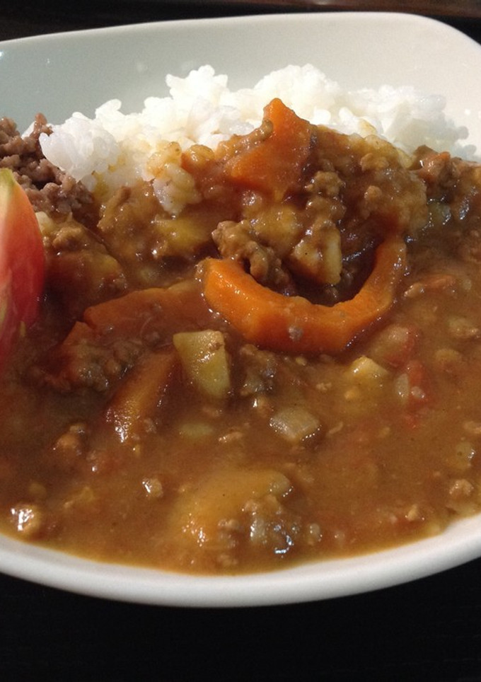 なかぼう風トマトと挽肉のカレー-レシピのメイン写真