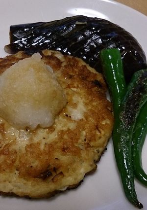 ヘルシーな豆腐ハンバーグ～おろしポン酢～-レシピのメイン写真