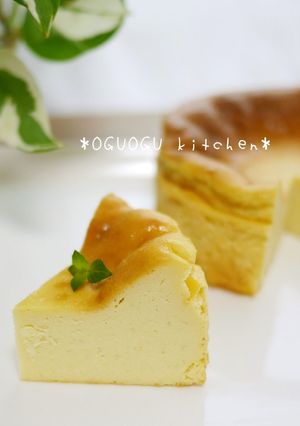 簡単！混ぜるだけ♪濃厚チーズケーキ♡-レシピのメイン写真