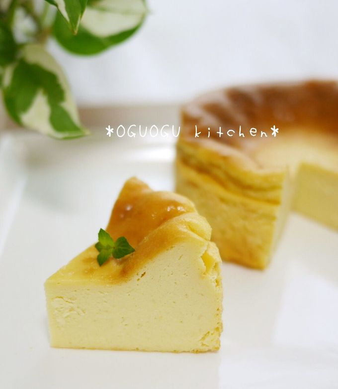 簡単！混ぜるだけ♪濃厚チーズケーキ♡-レシピのメイン写真