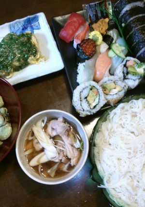 あったか漬け汁そうめん-レシピのメイン写真