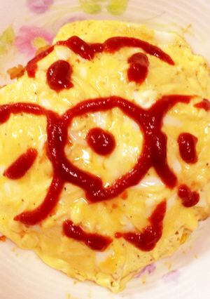 ☆子供ランチ☆オムライス-レシピのメイン写真