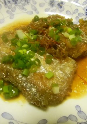 太刀魚の中華揚げ煮(北京風)-レシピのメイン写真