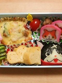 キャラ弁 フユニャン(妖怪ウォッチ)-レシピのメイン写真