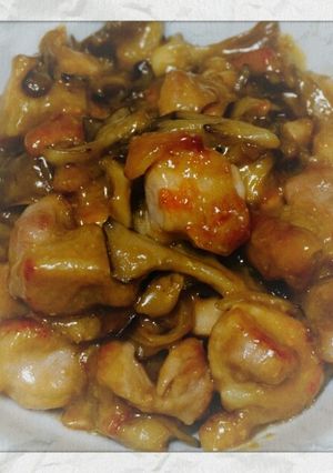 舞茸ともも肉の味噌マヨ焼き-レシピのメイン写真
