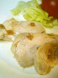 レンジで簡単ヘルシー 鶏胸肉のワイン蒸し-レシピのメイン写真
