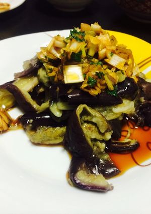 簡単！楽チン冷しなすの香味野菜醤油かけ-レシピのメイン写真
