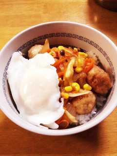 鶏団子の南蛮丼-レシピのメイン写真