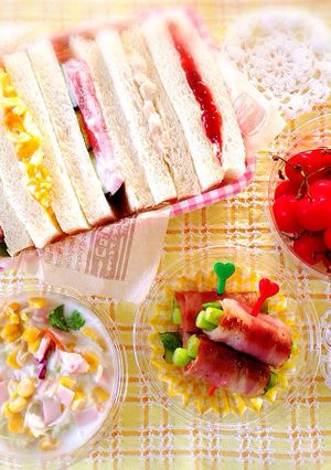 サンドイッチ弁当-レシピのメイン写真