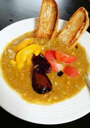 さっぱり♪夏野菜のヨーグルトツナカレー-レシピのメイン写真