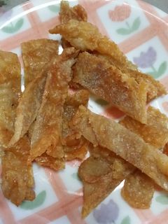 鶏皮のパリパリ焼き-レシピのメイン写真