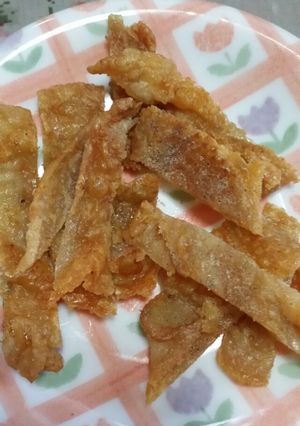 鶏皮のパリパリ焼き-レシピのメイン写真