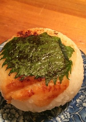 シソとお味噌の焼きおにぎり-レシピのメイン写真