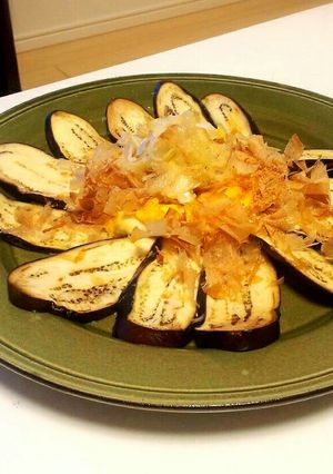 レンジで簡単☆さっぱりなすの卵のせ-レシピのメイン写真