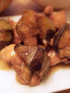 簡単♪鶏と茄子の照り焼き-レシピのメイン写真