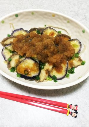 夏バテ!!冷ナス椎茸もやしのオロシあえ-レシピのメイン写真