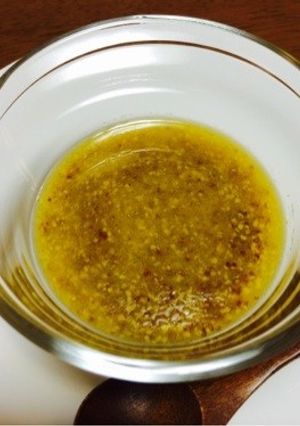 メープル☆粒マスタードのドレッシング-レシピのメイン写真
