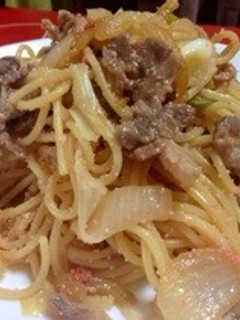 豚とたらこのスパゲティ-レシピのメイン写真