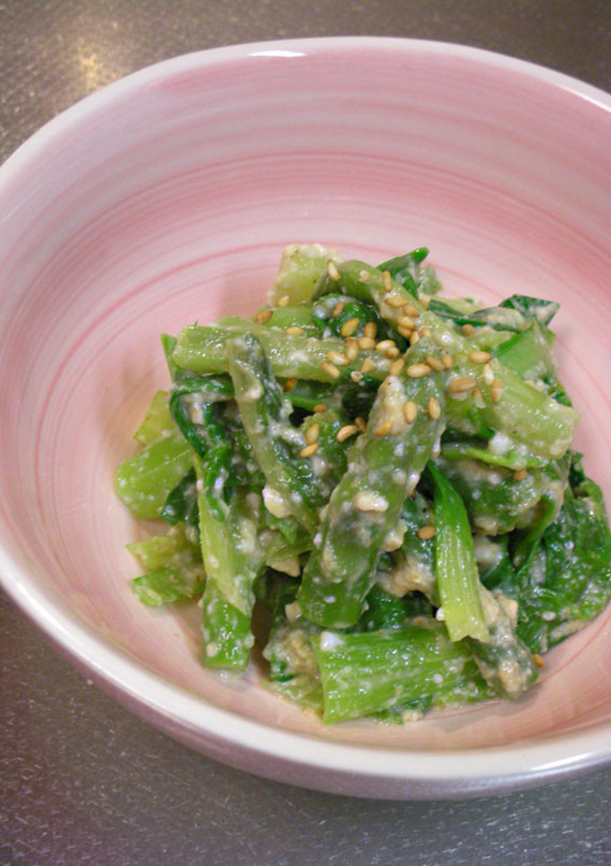 旬の野菜 白和えごま味噌ソース-レシピのメイン写真