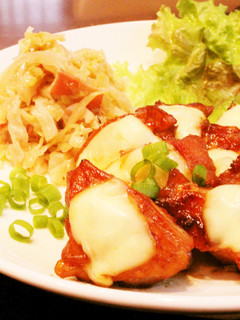 ❀鶏もも肉の簡単甘辛照り焼きチーズのせ❀-レシピのメイン写真