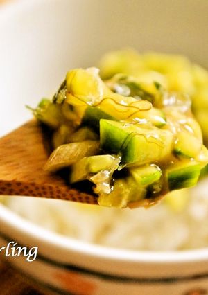 【山形のだし】菜園の野菜でごはんが進む！-レシピのメイン写真