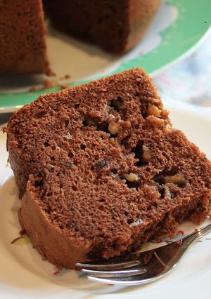 チョコチップシフォンケーキ-レシピのメイン写真