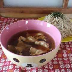 超アバウト…☆肉ネギつけ蕎麦☆簡単-レシピのメイン写真