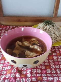 超アバウト…☆肉ネギつけ蕎麦☆簡単-レシピのメイン写真