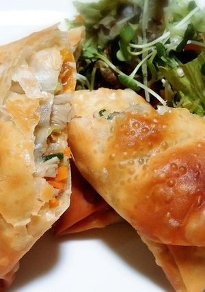 ◆キムチーズ春巻き♪ヽ(=´▽`=)ﾉ◆-レシピのメイン写真
