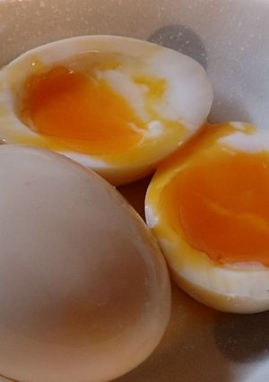 めんつゆ・ジップロックで半熟煮玉子-レシピのメイン写真