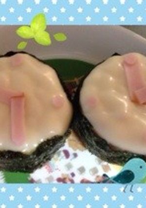 とけいおにぎり-レシピのメイン写真