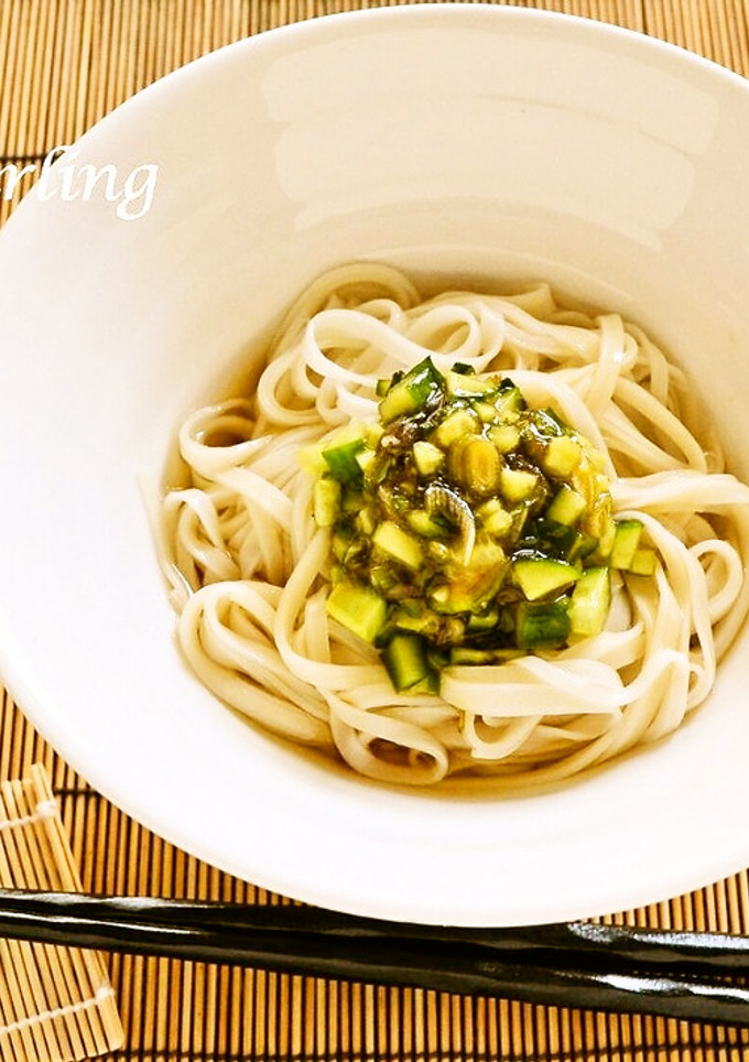 山形のだしで　冷やしうどん-レシピのメイン写真
