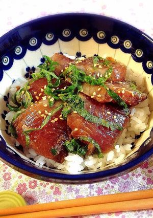 疲労回復に☆かつおの味噌和え丼-レシピのメイン写真