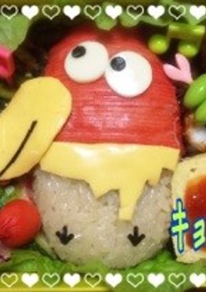 簡単！キョロちゃん☆キャラ弁・運動会-レシピのメイン写真