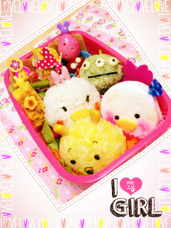 キャラ弁 ツムツム弁当-レシピのメイン写真