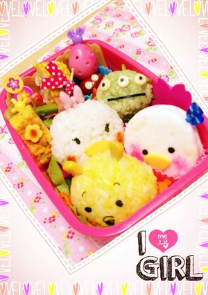 キャラ弁 ツムツム弁当-レシピのメイン写真