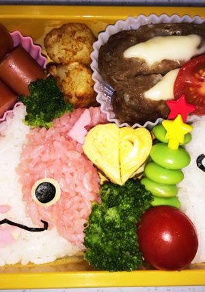 ブチニャンとウィスパー弁当☆-レシピのメイン写真
