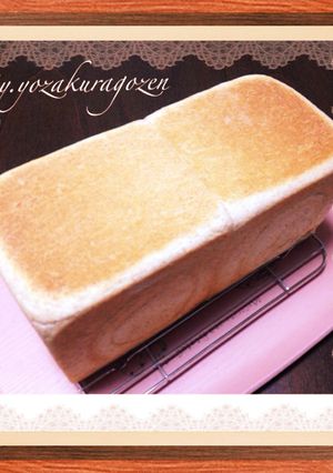 健康ヘルシー ♡ふすま角食パン HB使用-レシピのメイン写真