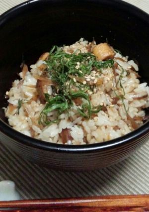 白焼き鰻とごぼうで作る混ぜご飯～ぼくめし-レシピのメイン写真