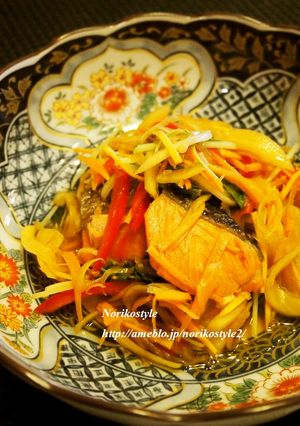 焼き鮭の野菜浸し-レシピのメイン写真