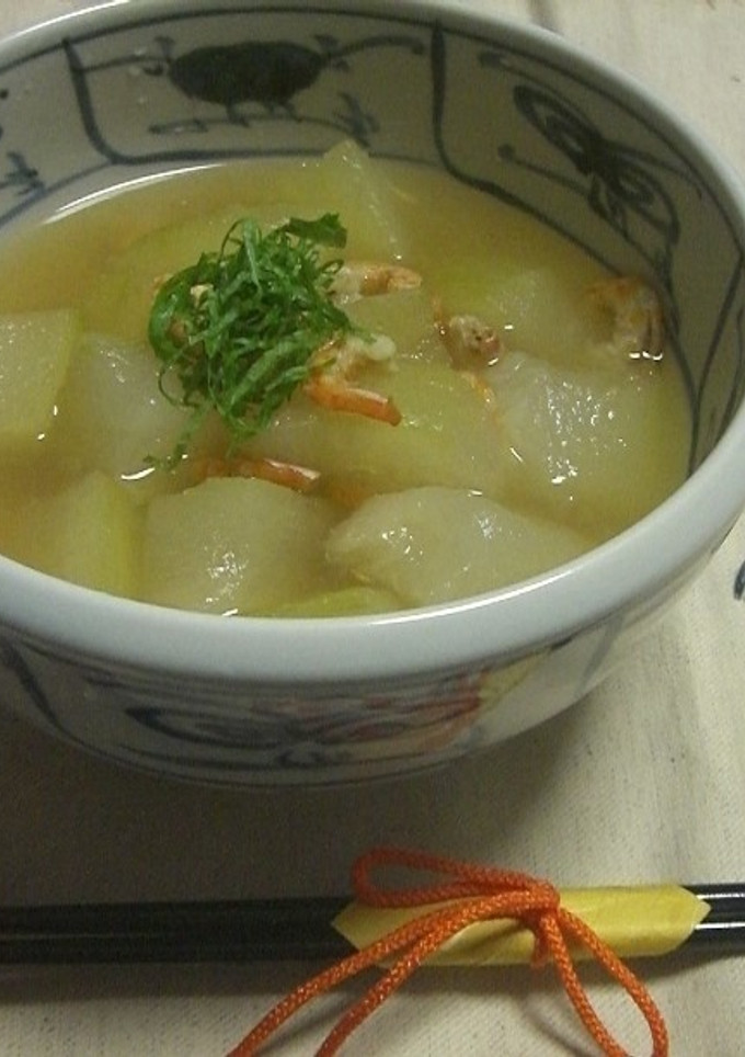 トロ旨・冬瓜と干しエビの煮物-レシピのメイン写真