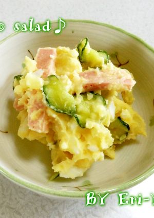 簡単ポテトサラダ　甘めのやさしい味です♪-レシピのメイン写真