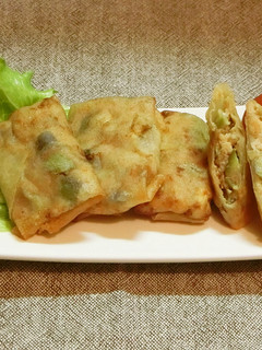 鮭の春巻き-レシピのメイン写真
